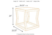 Kelton Espresso End Table - Gate FurnitureEnd Table
