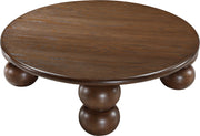 Kelvin Solid Wood And Oak Veneer Coffee Table in Brown - 99064Brown-CT