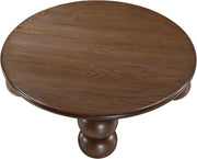 Kelvin Solid Wood And Oak Veneer Coffee Table in Brown - 99064Brown-CT