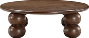 Kelvin Solid Wood And Oak Veneer Coffee Table in Brown - 99064Brown-CT