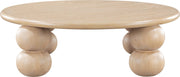 Kelvin Solid Wood And Oak Veneer Coffee Table in Natural - 99064Natural-CT
