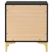 Kendall 2-drawer Nightstand Black - 224452