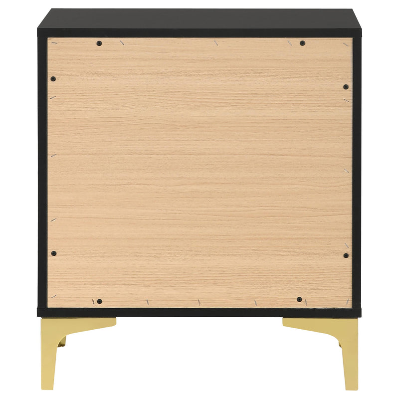 Kendall 2-drawer Nightstand Black - 224452