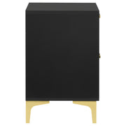 Kendall 2-drawer Nightstand Black - 224452