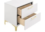 Kendall 2-drawer Nightstand White - 224402