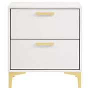 Kendall 2-drawer Nightstand White - 224402