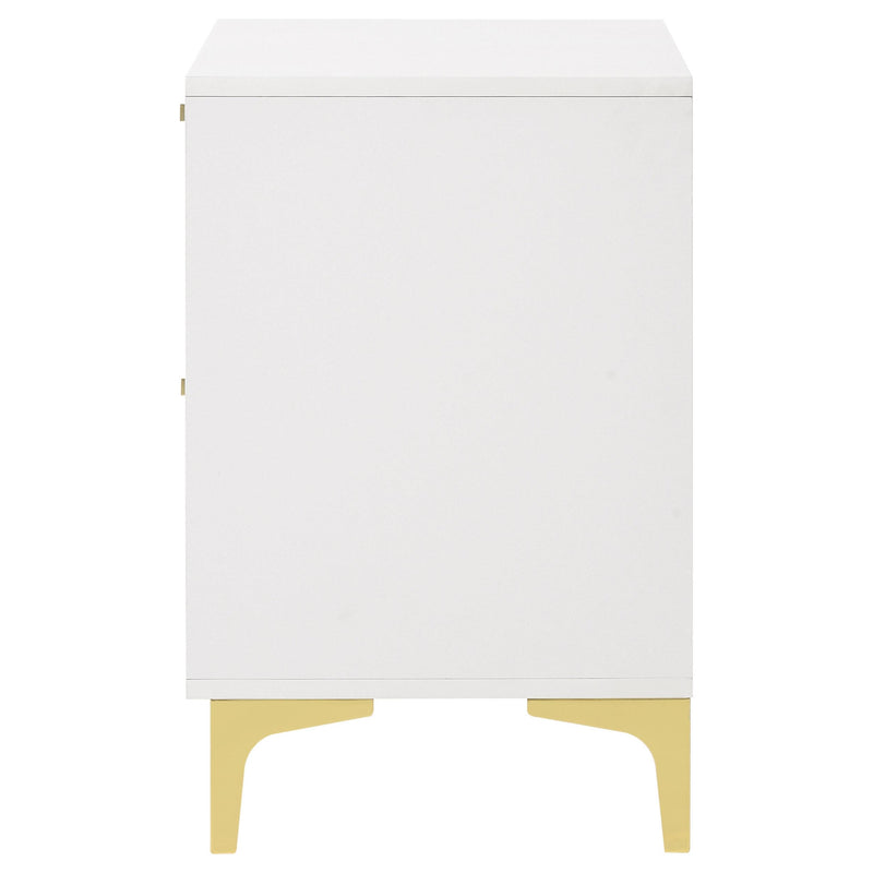 Kendall 2-drawer Nightstand White - 224402