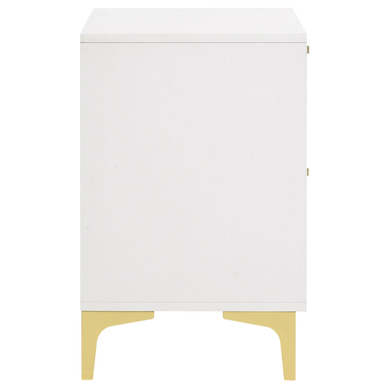 Kendall 2-drawer Nightstand White - 224402