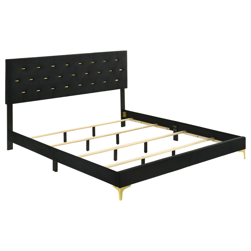 Kendall 4-piece Eastern King Bedroom Set Black - 224451KE-S4