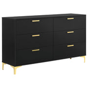 Kendall 4-piece Eastern King Bedroom Set Black - 224451KE-S4