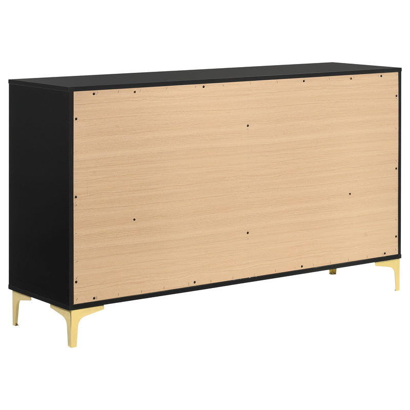Kendall 4-piece Eastern King Bedroom Set Black - 224451KE-S4
