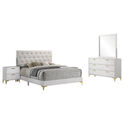 Kendall 4-piece Queen Bedroom Set White - 224401Q-S4