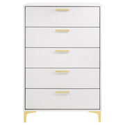 Kendall 5-drawer Bedroom Chest White - 224405