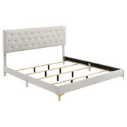 Kendall 5-piece Eastern King Bedroom Set White - 224401KE-S5
