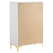 Kendall 5-piece Queen Bedroom Set White - 224401Q-S5