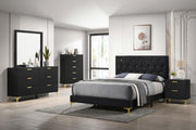 Kendall Dresser Mirror Black - 224454