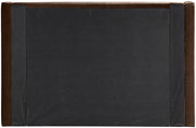 Kendall Velvet Upholstered Full Bed in Brown - B1283Brown-F