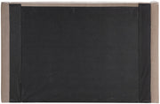 Kendall Velvet Upholstered Full Bed in Taupe - B1283Taupe-F