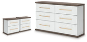Kendanport Dresser and 2 Nightstands - PCB1108B15