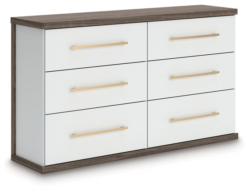 Kendanport Dresser and 2 Nightstands - PCB1108B15