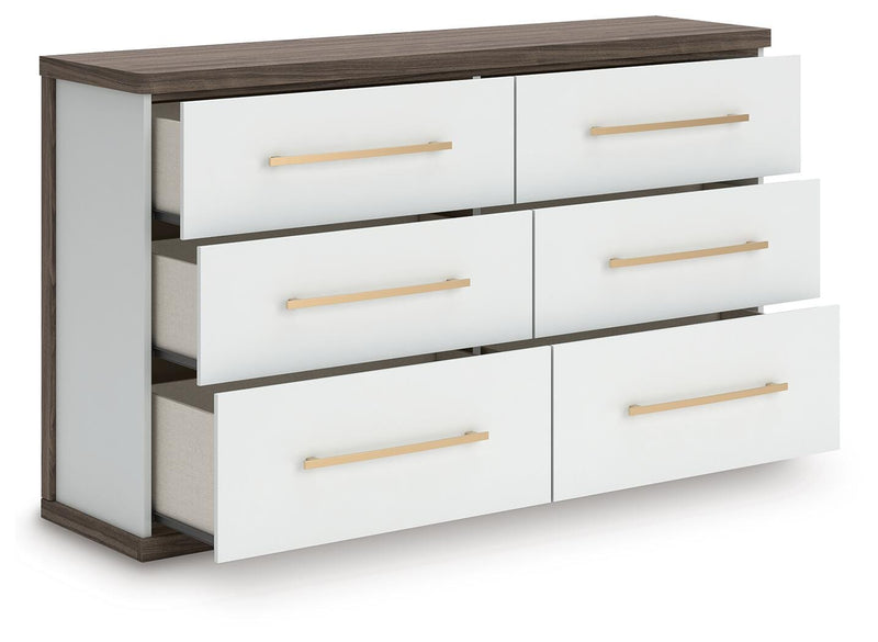 Kendanport Dresser and 2 Nightstands - PCB1108B15