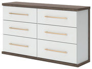 Kendanport Dresser and 2 Nightstands - PCB1108B15