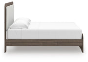 Kendanport King Platform Bed, Dresser, Mirror and Nightstand - PCB1108B12