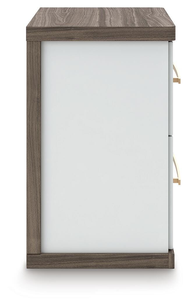 Kendanport King Platform Bed, Dresser, Mirror and Nightstand - PCB1108B12