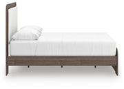 Kendanport Queen Upholstered Bed and 2 Nightstands - PCB1108B13