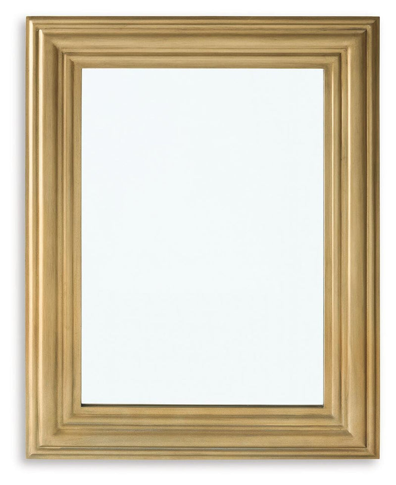 Keneriah Gold Finish Accent Mirror - A8010474