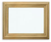 Keneriah Gold Finish Accent Mirror - A8010474