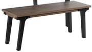 Kennedy Bench (L.Walnut) 1 Piece - Gate FurnitureDining Bench