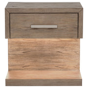 Kenora 1-drawer Nightstand Bedside Table Barley Brown - 224852