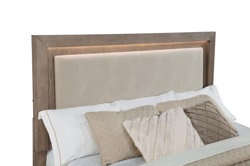 Kenora 4-piece Queen Bedroom Set Barley Brown - 224850Q-S4