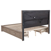 Kenora 5-piece Eastern King Bedroom Set Barley Brown - 224850KE-S5