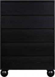 Kent Ash Wood Chest in Black - KentBlack-CH