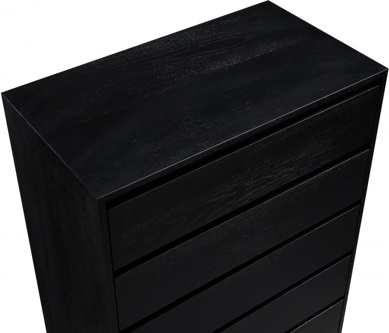 Kent Ash Wood Chest in Black - KentBlack-CH