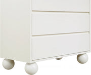Kent Ash Wood Chest in Cream - KentCream-CH