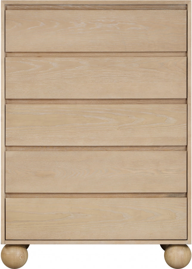Kent Ash Wood Chest in Natural - KentNatural-CH