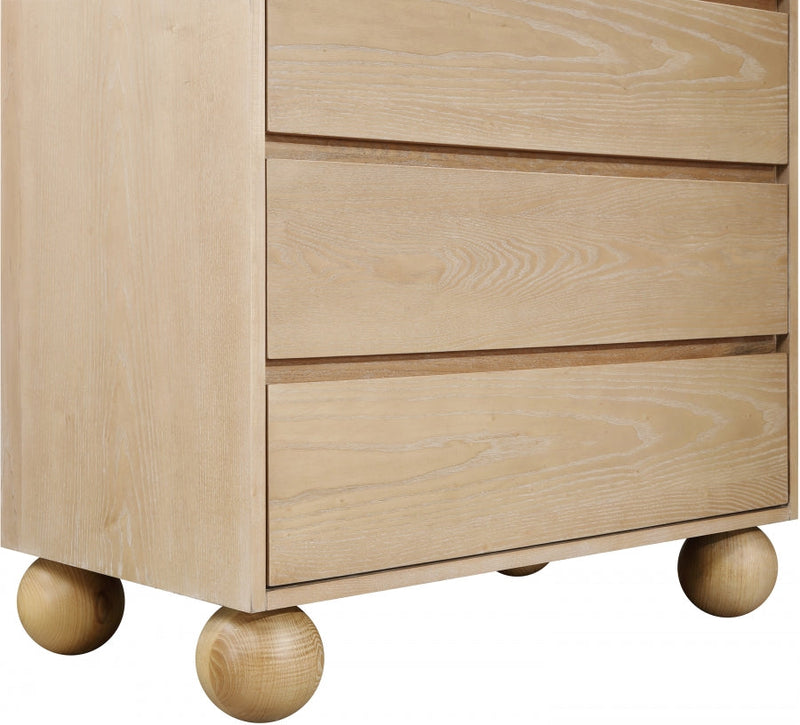 Kent Ash Wood Chest in Natural - KentNatural-CH