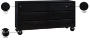 Kent Ash Wood Dresser in Black - KentBlack-D