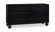 Kent Ash Wood Dresser in Black - KentBlack-D
