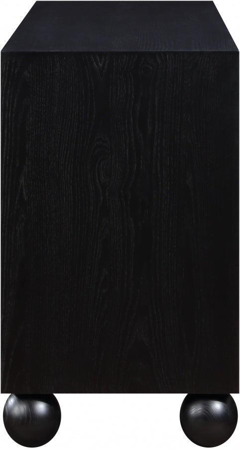 Kent Ash Wood Dresser in Black - KentBlack-D