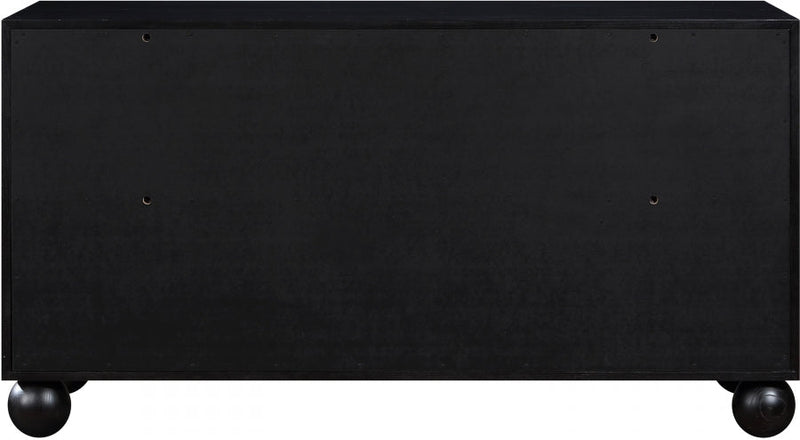Kent Ash Wood Dresser in Black - KentBlack-D