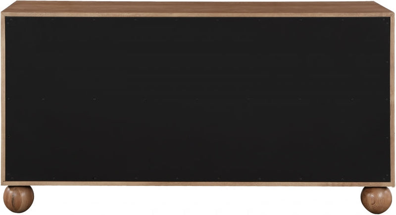 Kent Ash Wood Dresser in Brown - KentWalnut-D