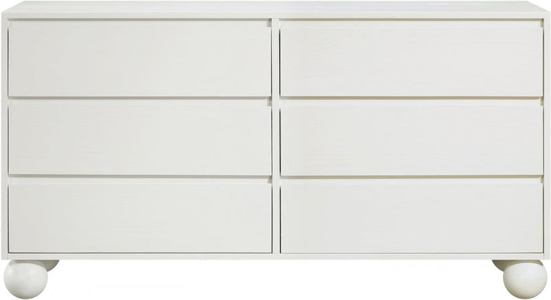 Kent Ash Wood Dresser in Cream - KentCream-D