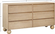 Kent Ash Wood Dresser in Natural - KentNatural-D