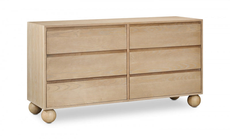 Kent Ash Wood Dresser in Natural - KentNatural-D