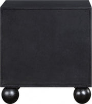 Kent Ash Wood Nightstand in Black - KentBlack-NS