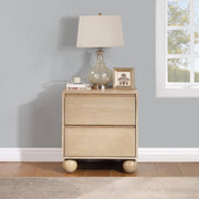 Kent Ash Wood Nightstand in Natural - KentNatural-NS